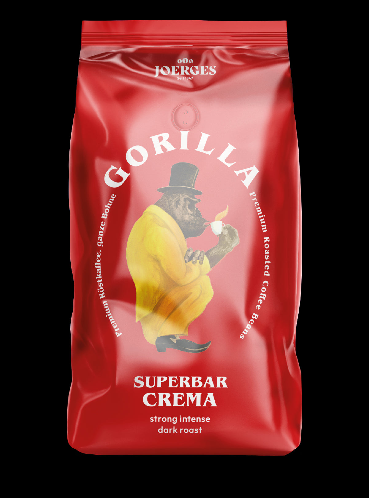 Gorilla Espresso Super Bar Crema ganze Kaffeebohnen 1kg Gorilla Espresso Super Bar Crema ganze Kaffeebohnen 1kg